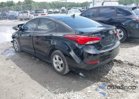 2014 Hyundai Elantra Se из США, поврежденный, VIN KMHDH4AE5EU033213